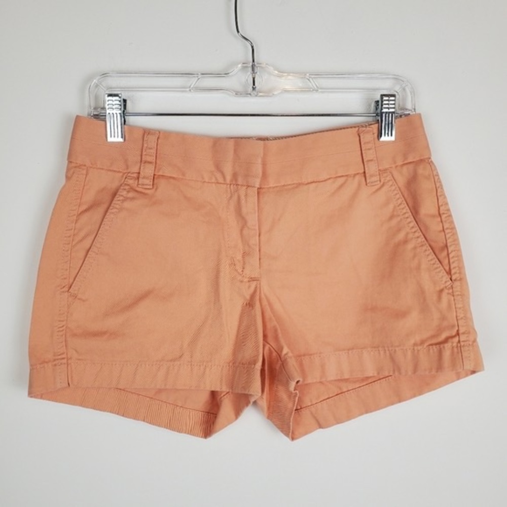 J.Crew 3” Broken-in Chino Short in peach, size 0